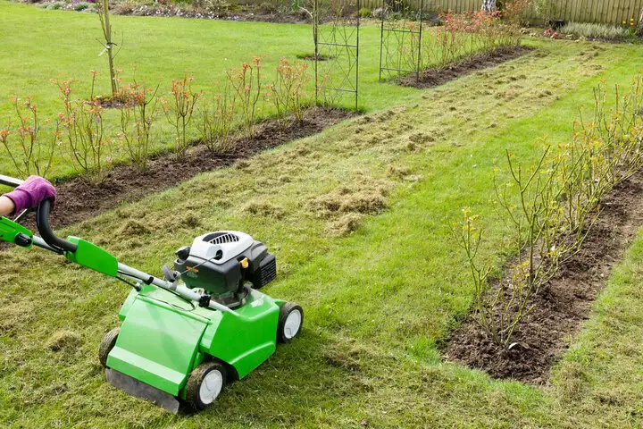 A lawn scarification tool to help create healthy gardens in Wakefield and West Yorkshire.