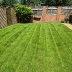 A Healthy green lawn after A professional lawn treatment in Wakefield